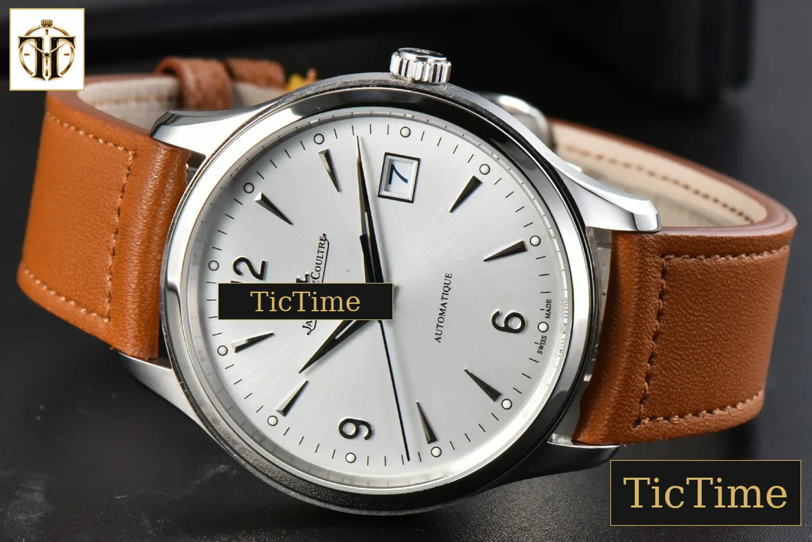 Master Control Q4018420 40mm ZF White Dial Brown Leather Strap A899 — foto 11