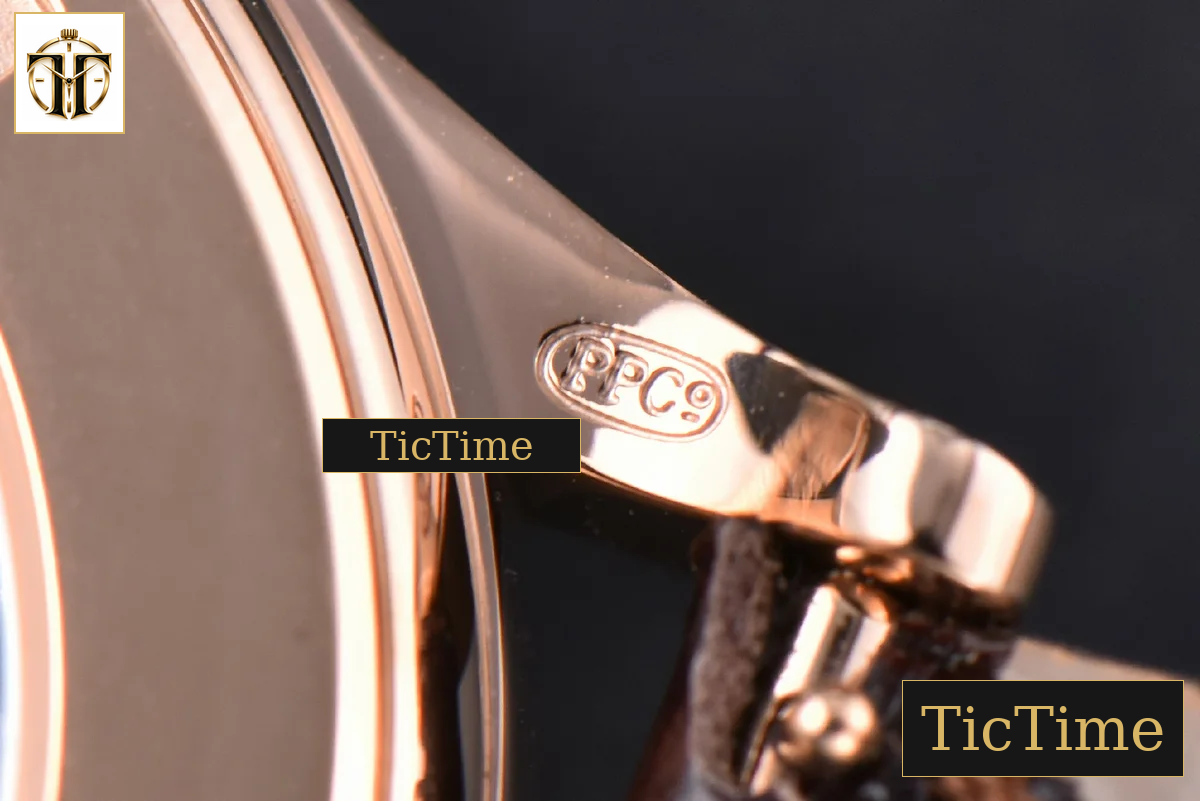 Calatrava 5296R 38mm ZF RG Ivory Dial Brown Leather Strap 9015 — foto 21