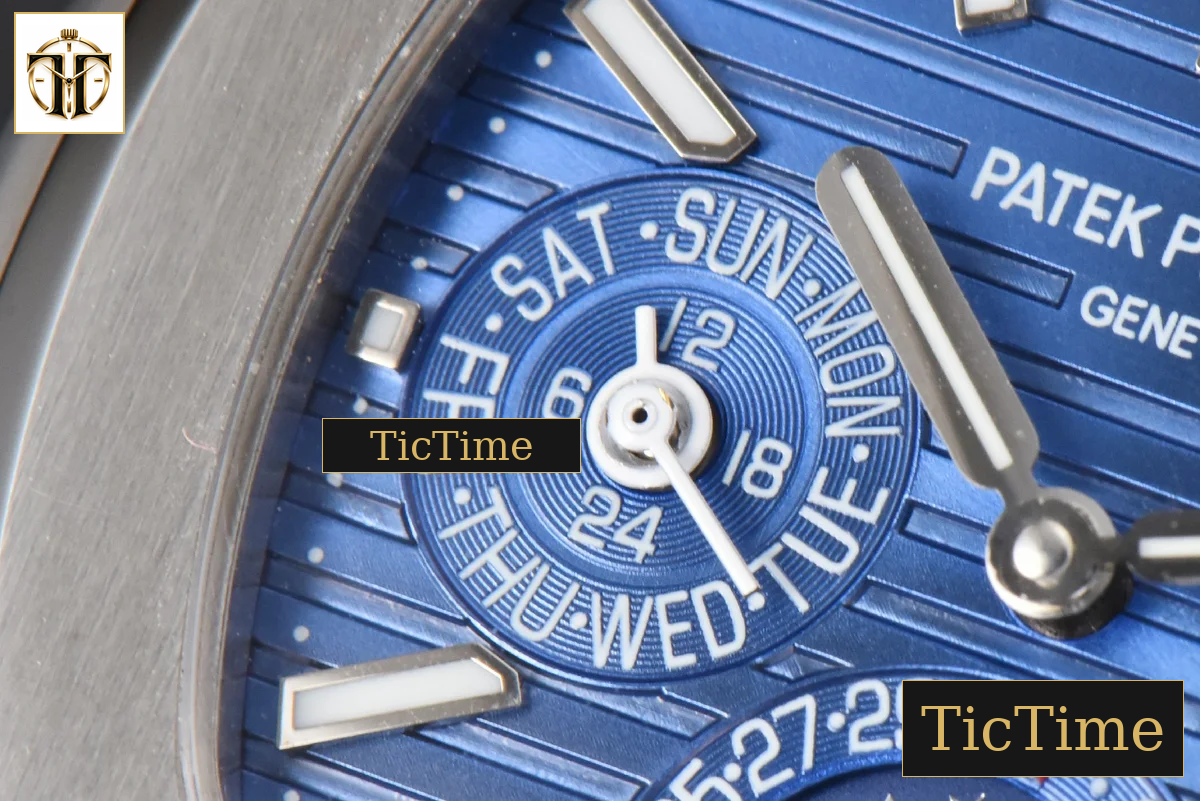 Nautilus 5740 40mm TWF Blue Dial SS Bracelet A240 — foto 6