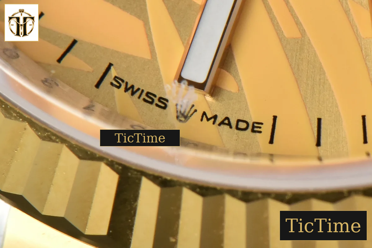 DateJust 36mm EWF YG/SS YG Plam Dial Oyster Bracelet A3235 — foto 8