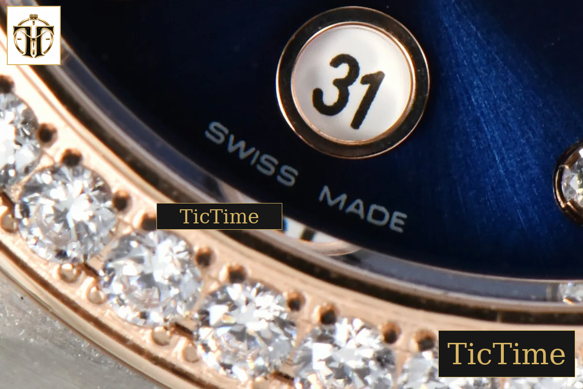 Constellation 29mm TWSF RG Diamond Blue Dial RG/SS Bracelet A8700 — foto 8