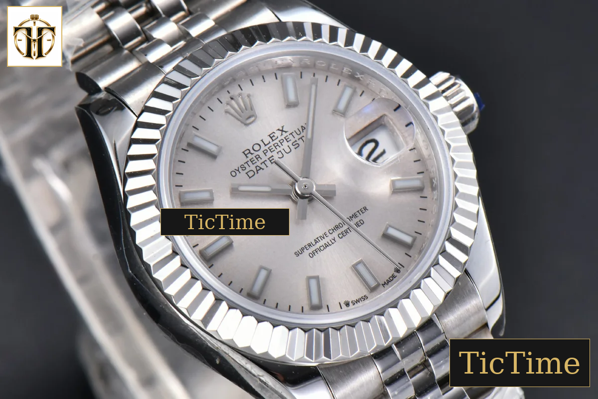 DateJust 31mm WF Silver Dial Lume Marker Jubilee Bracelet A2671 — foto 8