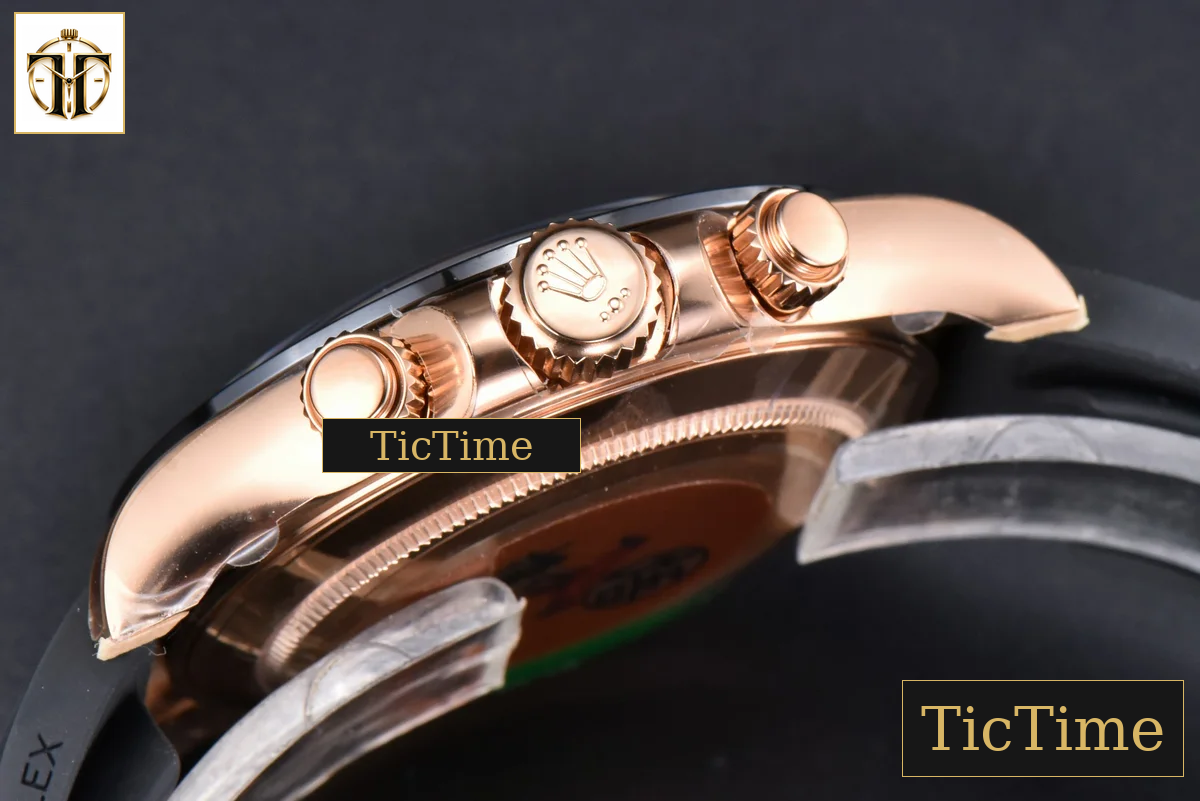 Daytona 116515 40mm Clean Factory RG Ceramic Brown Dial Digital Marker Oysterflex Strap 4130 — foto 17