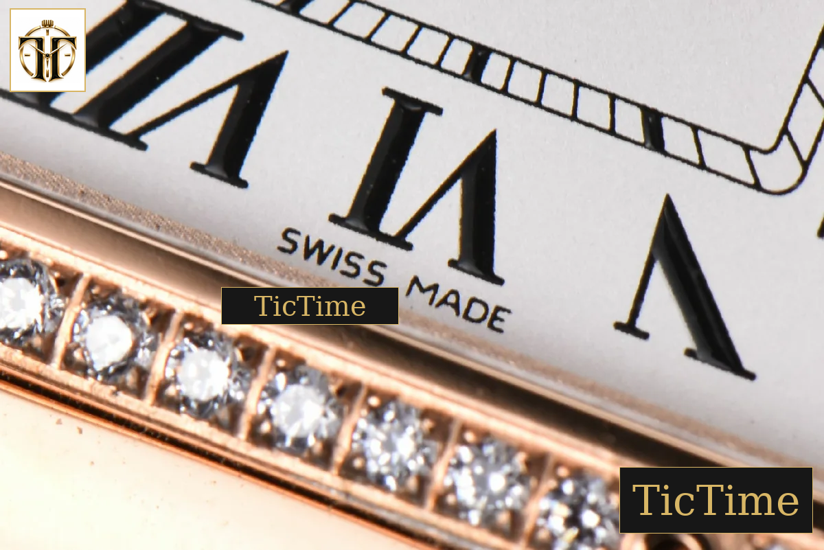 Panthère Secrete Ladies 27mm BVF RG White Dial Diamond Bezel RG Bracelet Ronda Quartz — foto 8