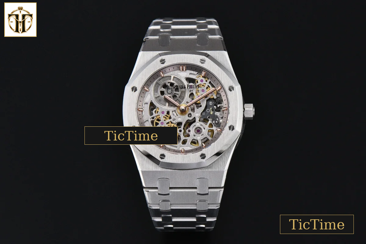 Royal Oak 16204 39mm ZF SS Skeleton Dial SS Bracelet A7124 — foto 2