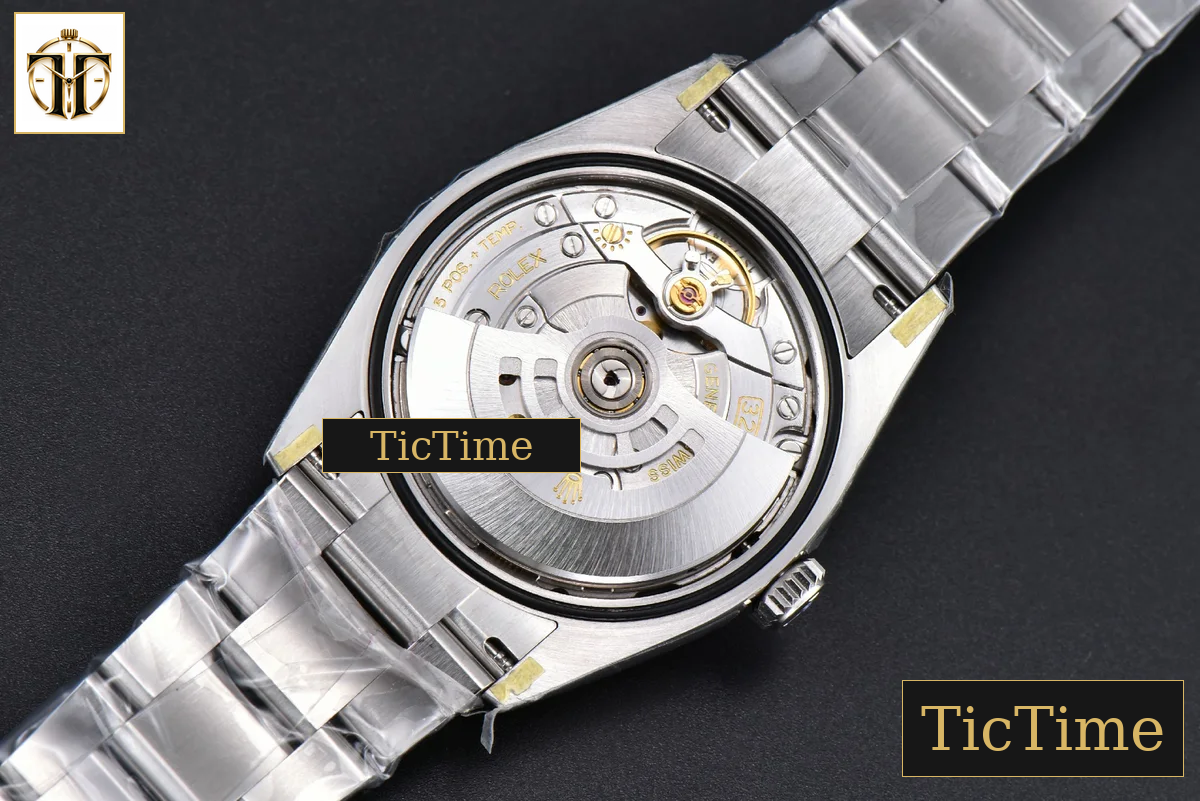 Oyster Perpetual 904L 124300 41mm VSF Black Dial SS Bracelet VS3235 — foto 21