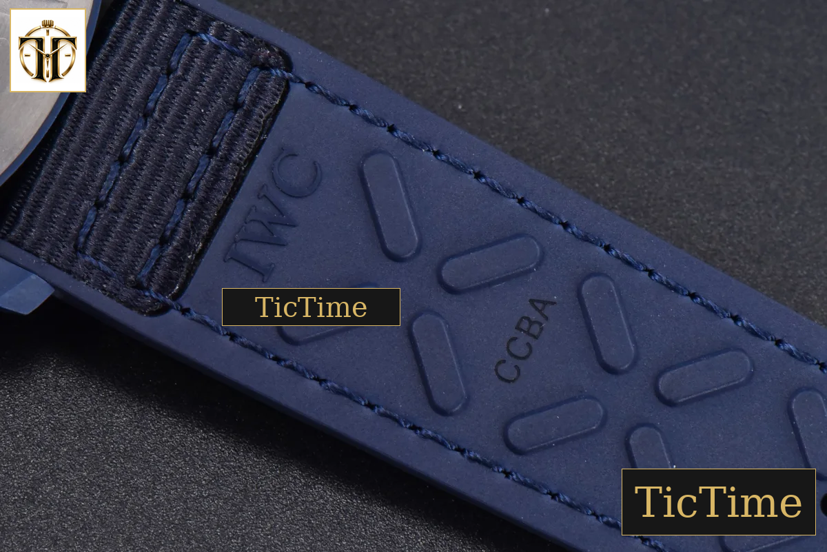 Laureus IW328101 41mm V7F Blue Ceramic Blue Dial Nylon/Rubber Strap — foto 27