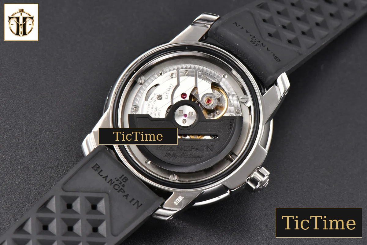 Fifty Fathoms ‘No Rad Only’ 5008E 40mm GSF Black Dial Black Rubber Strap A1151 — foto 19