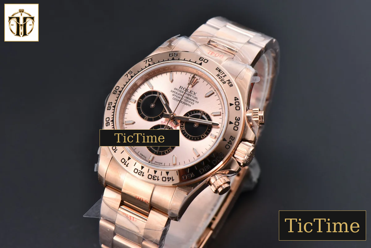 Daytona 904L 126505 40mm BPF RG RG Dial Black Subdial RG Bracelet SH4131 — foto 4