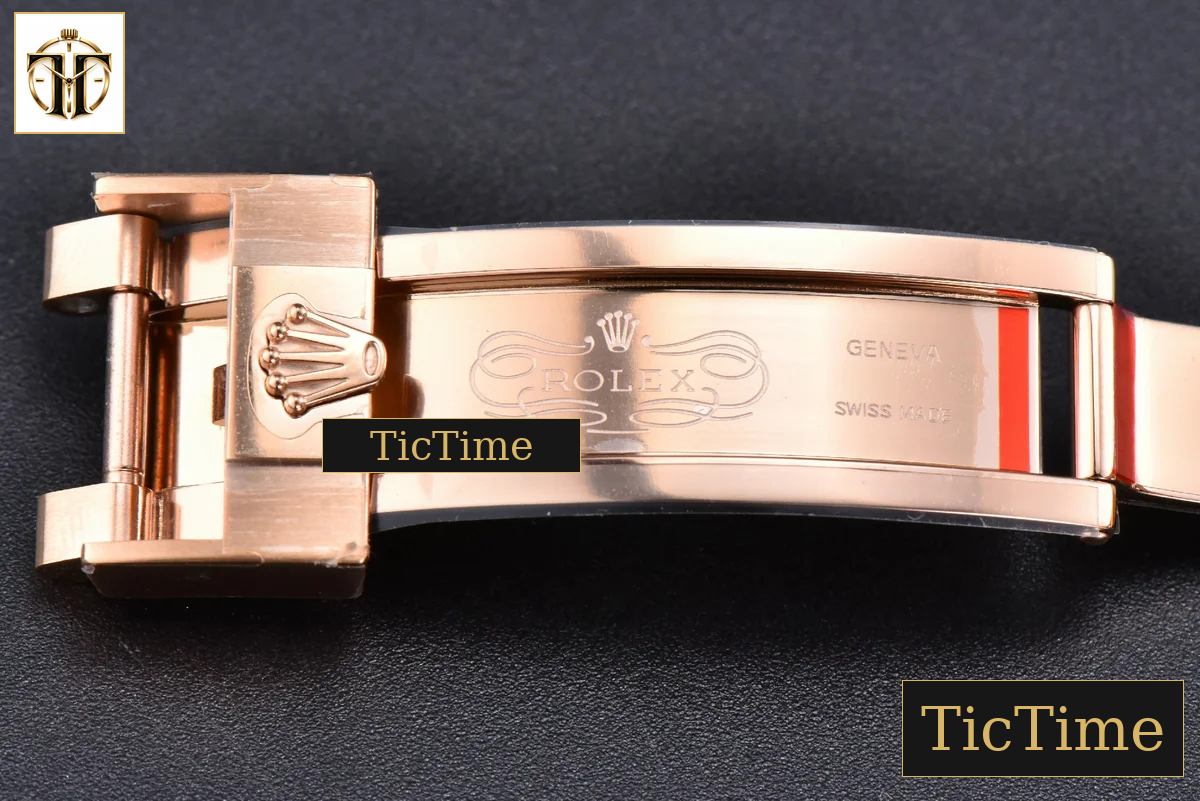 Daytona 116515 40mm Clean Factory RG Ceramic Brown Dial Digital Marker Oysterflex Strap 4130 — foto 22