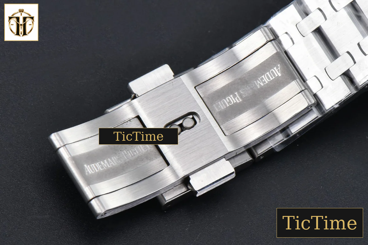 Royal Oak 15407 41mm THBF White SS Skeleton Dial White SS Bracelet SA3132 — foto 20