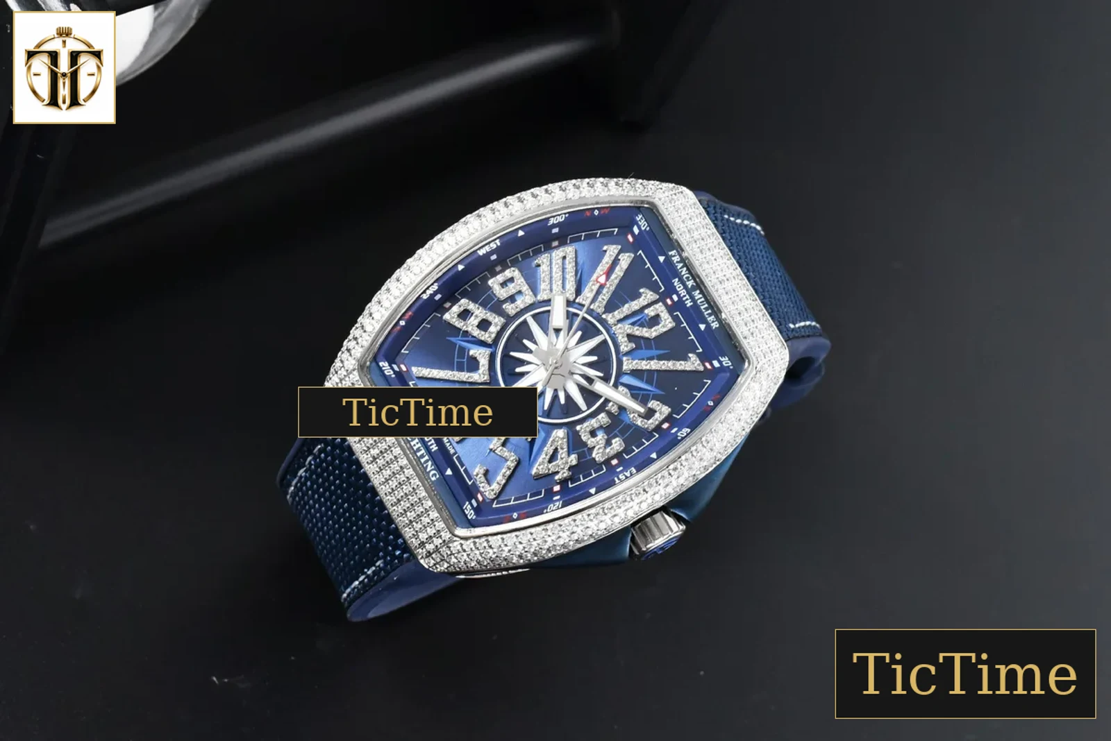 Vanguard V45 45mm ABF Diamond Blue Dial Blue Rubber Strap MIYOTA 9015 — foto 26