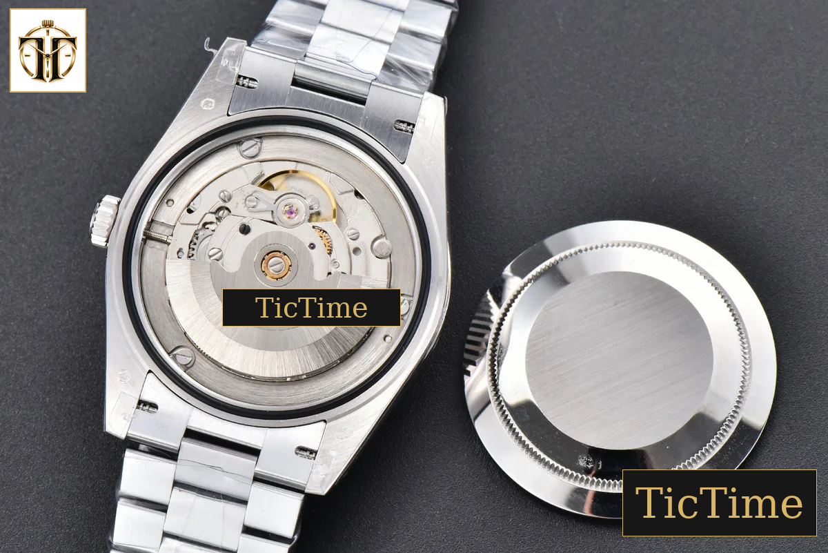 DayDate 40mm GMF White Dial Roma Marker President Bracelet A2836 — foto 20