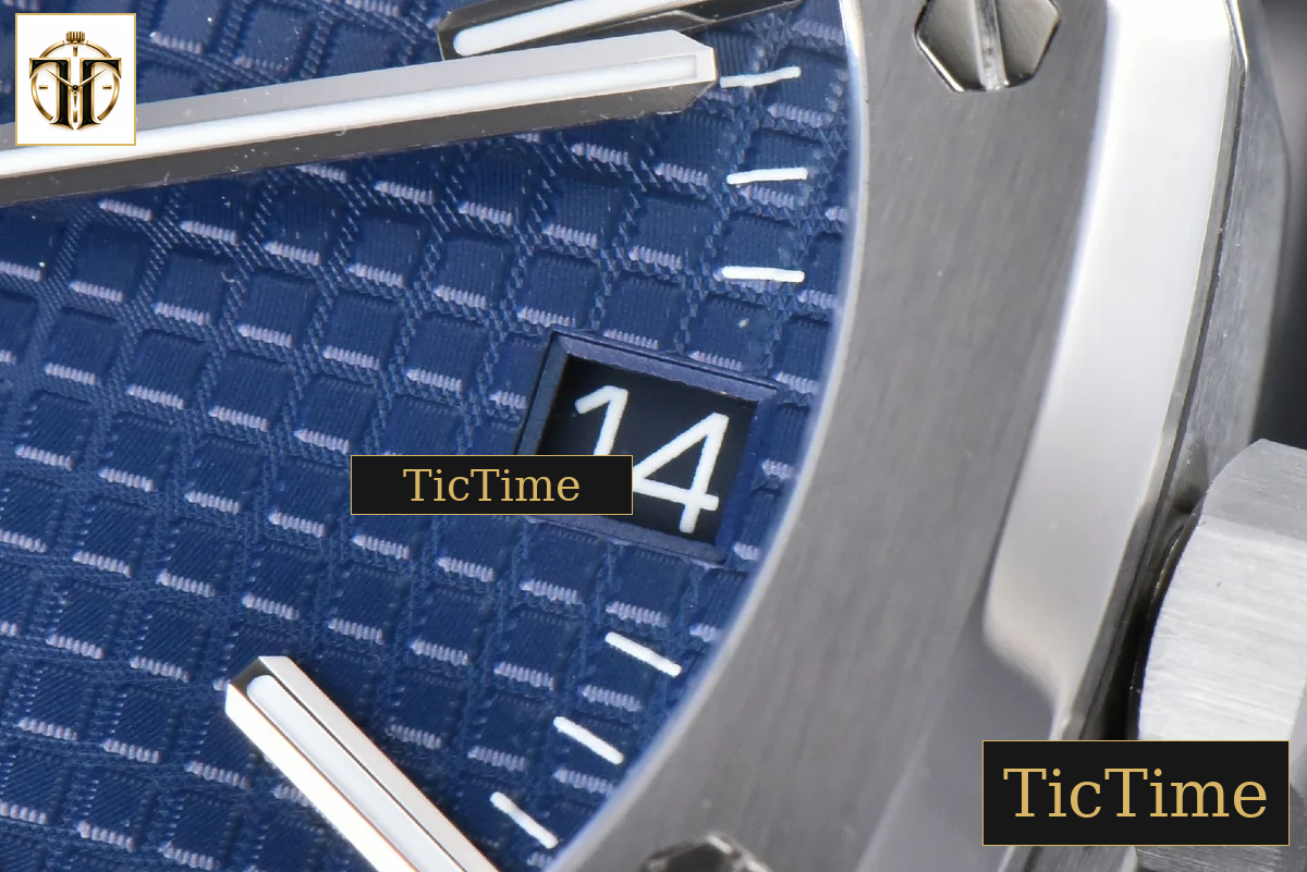 Royal Oak “50th Anniversary” 15510 41mm APSF SS Blue Dial SS Bracelet V2 Free Sprung SA4302 — foto 7