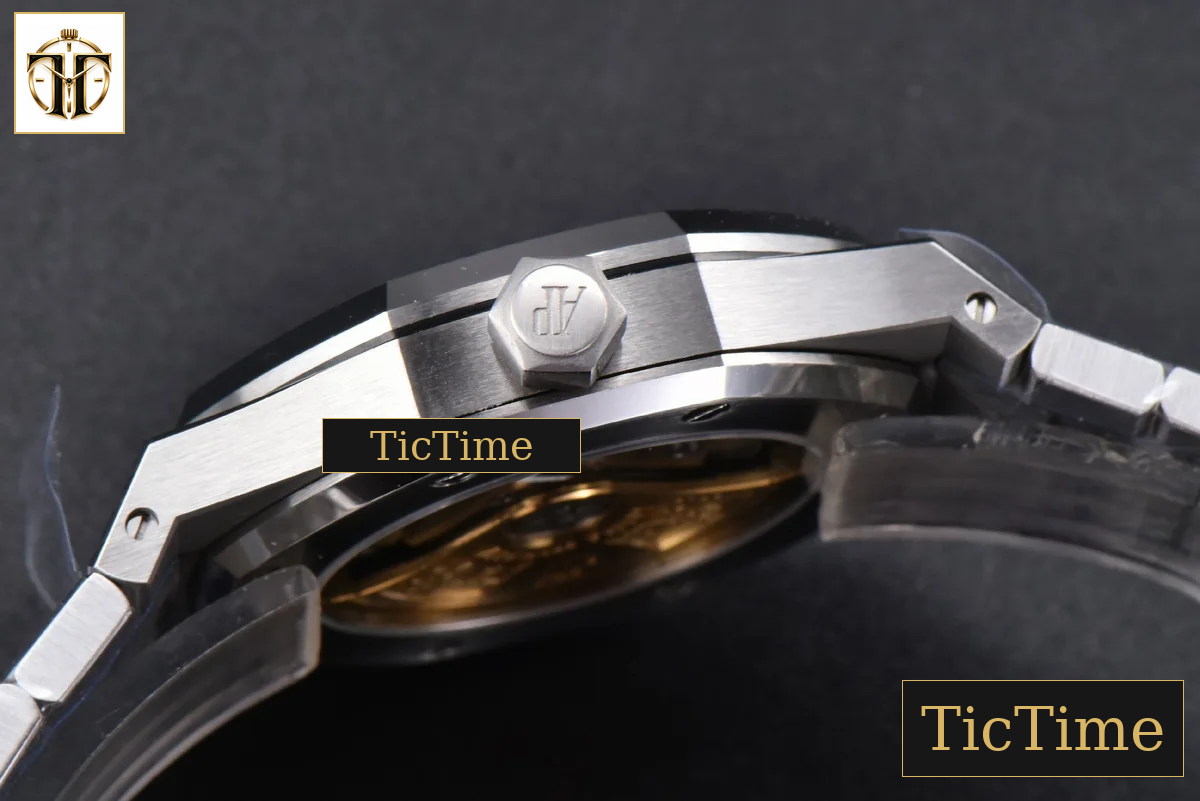 Royal Oak 15450 37mm APSF SS White Textured Dial SS Bracelet A3120 — foto 33