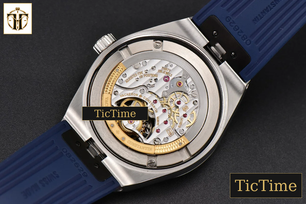 Overseas Tourbillon 6000V 42.5mm BBRF Blue Dial Blue Rubber Strap Tourb — foto 20