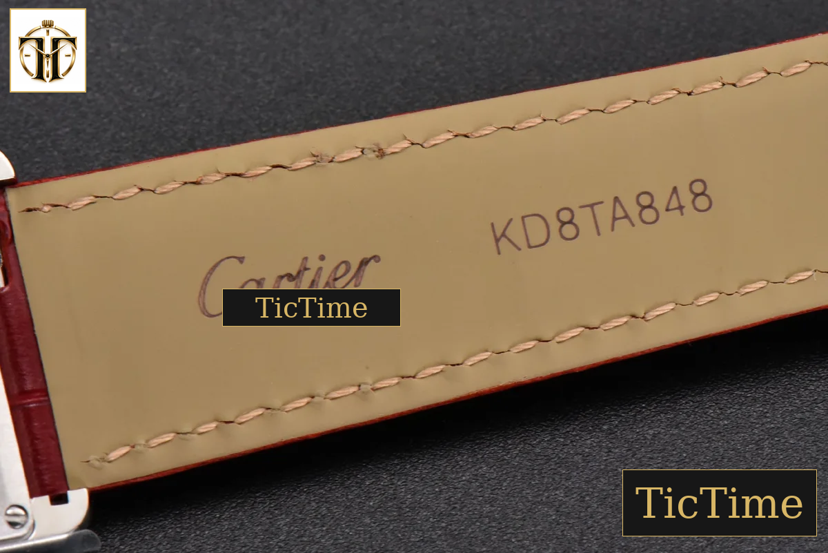 Tank Must Large 33.7×25.5mm K11F Red Dial Red Leather Strap Quartz — foto 24