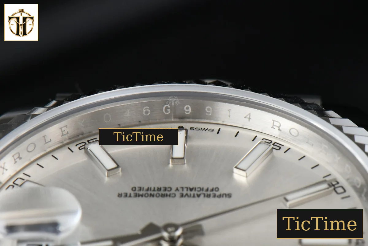 DateJust 126334 41mm ZF Silver Dial Jubilee Bracelet 2824 — foto 14