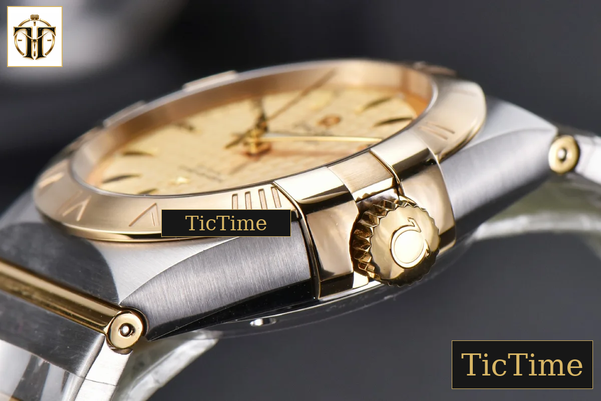 Constellation 38mm VSF YG/SS Gold Textured Dial YG/SS Bracelet A8500 — foto 10
