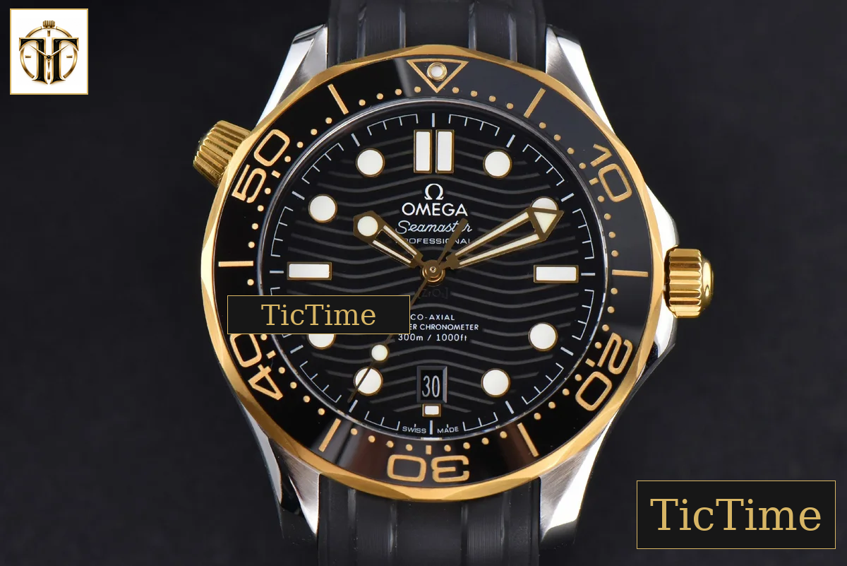 Seamaster Diver 42mm VSF YG/SS 300M Black Dial Rubber Strap VS8800 — foto 2