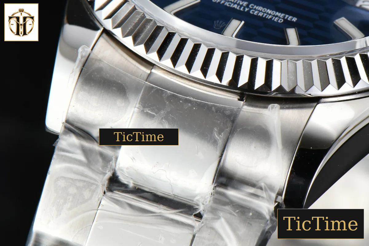 DateJust 36mm BPF Blue Motif Dial Oyster Bracelet A2824 — foto 17