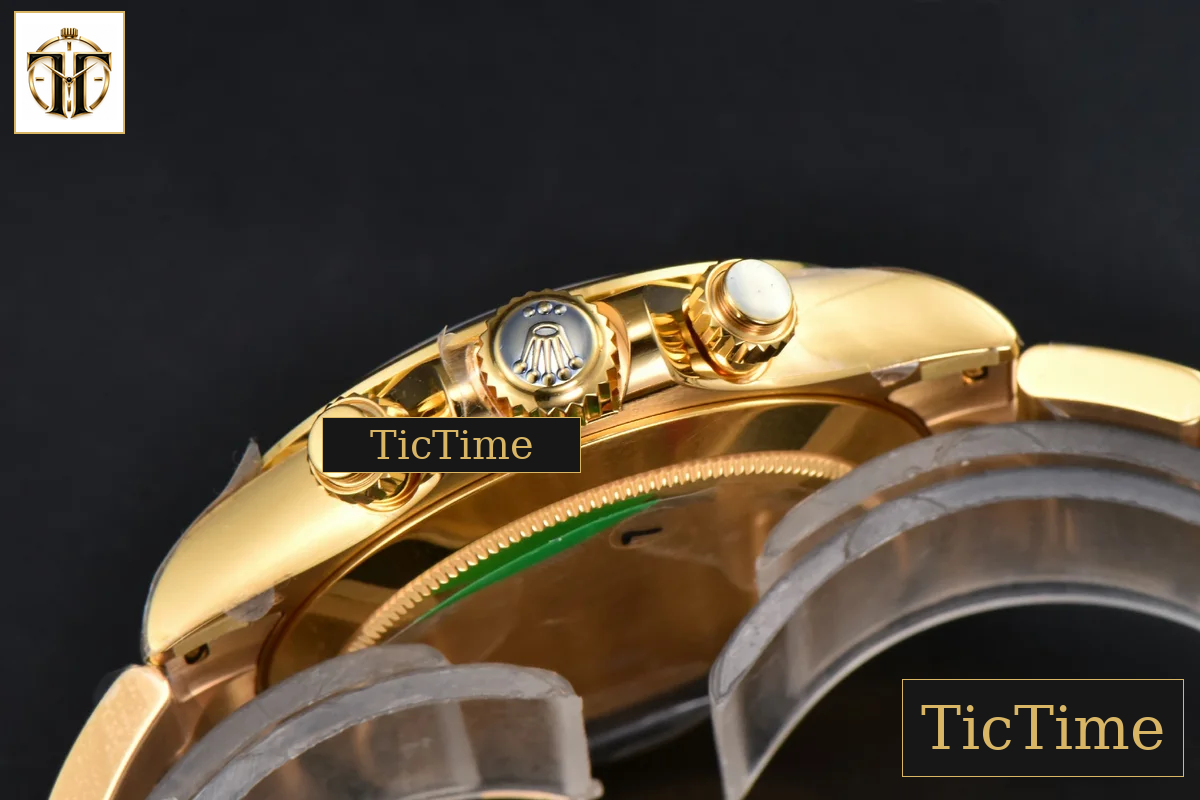 Daytona 116508 40mm VSF YG 904L Green Dial YG Bracelet DD4130 — foto 17