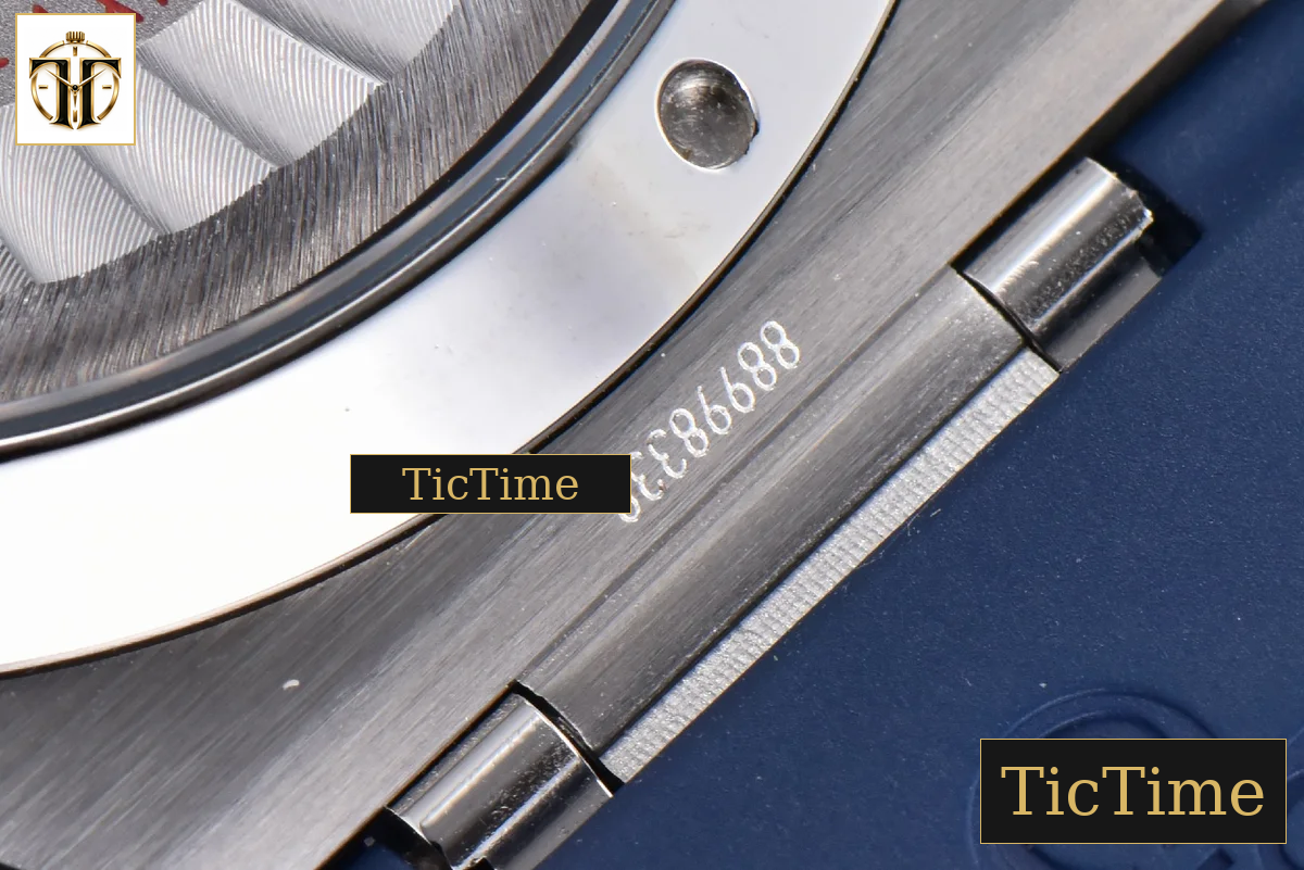 Constellation 41mm VSF Blue Ceramic Blue Dial Blue Gummy Strap A8900 — foto 17