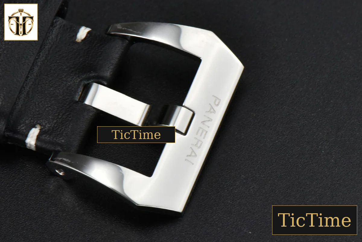 PAM634 44mm HWF Black Dial Black Leather Strap A6497 — foto 15