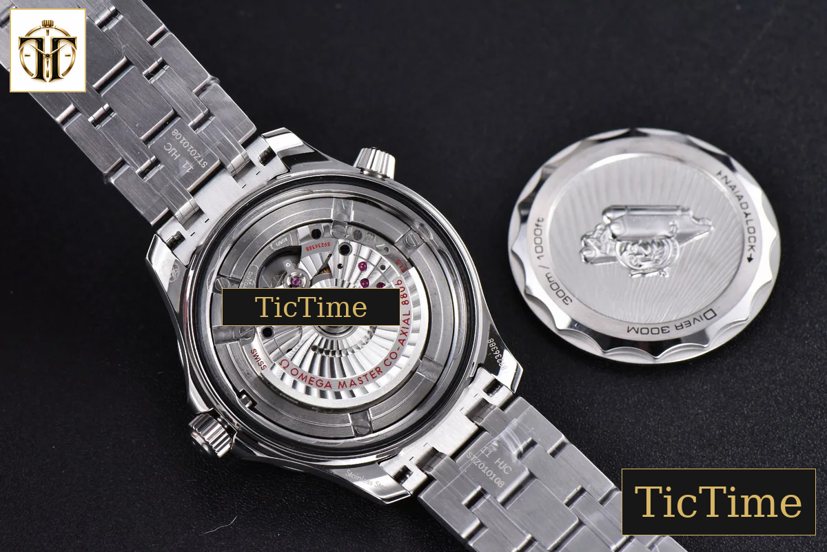 Seamaster Diver 300M Nekton 42mm VSF Black Dial Black SS Bracelet A8806 — foto 12