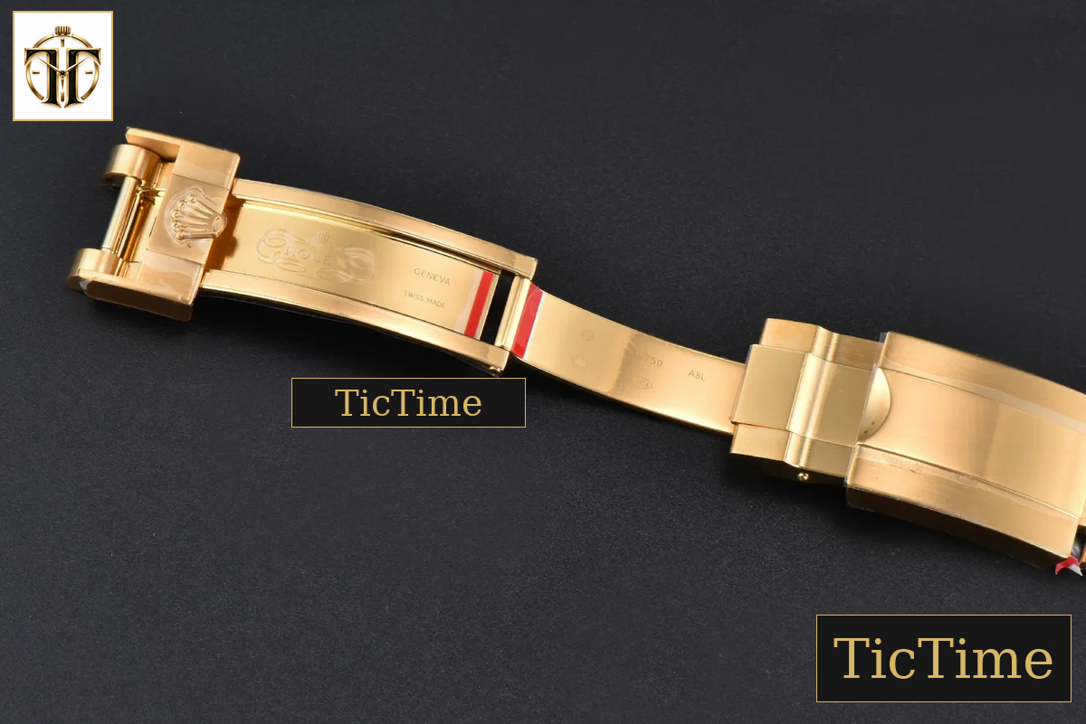 GMT Master II 126718 40mm Clean Factory YG Black/Gray Bezel Black Dial Jubilee Bracelet DD3285 — foto 40