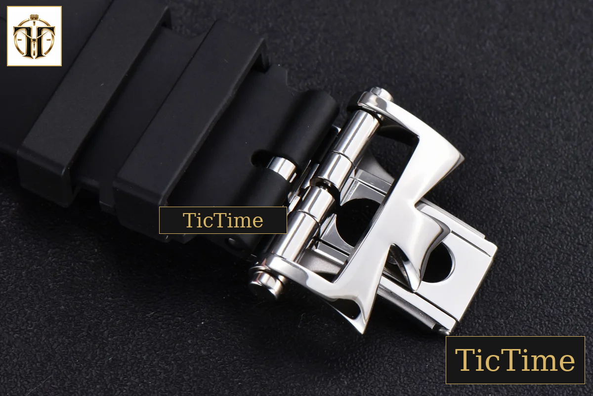Overseas 47040 42mm MKF White Textured Dial Rubber Strap 9015 — foto 14