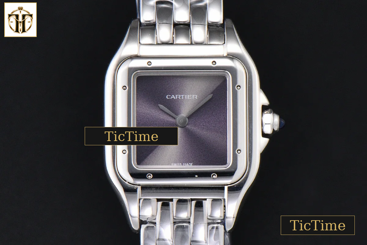 Panthère Secrete Ladies 22mm BVF SS Gray Dial SS Bracelet Ronda Quartz — foto 5