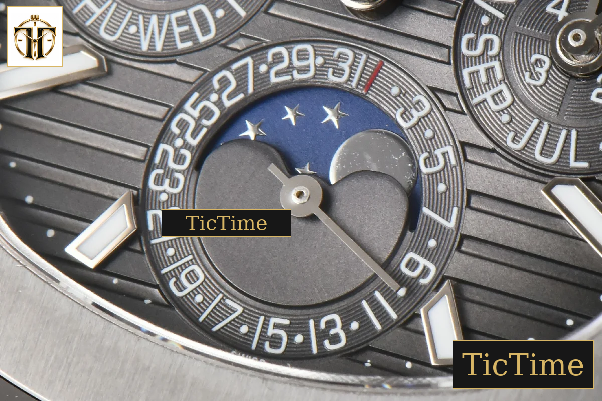 Nautilus 5740 40mm TWF Black Dial SS Bracelet A240 — foto 8
