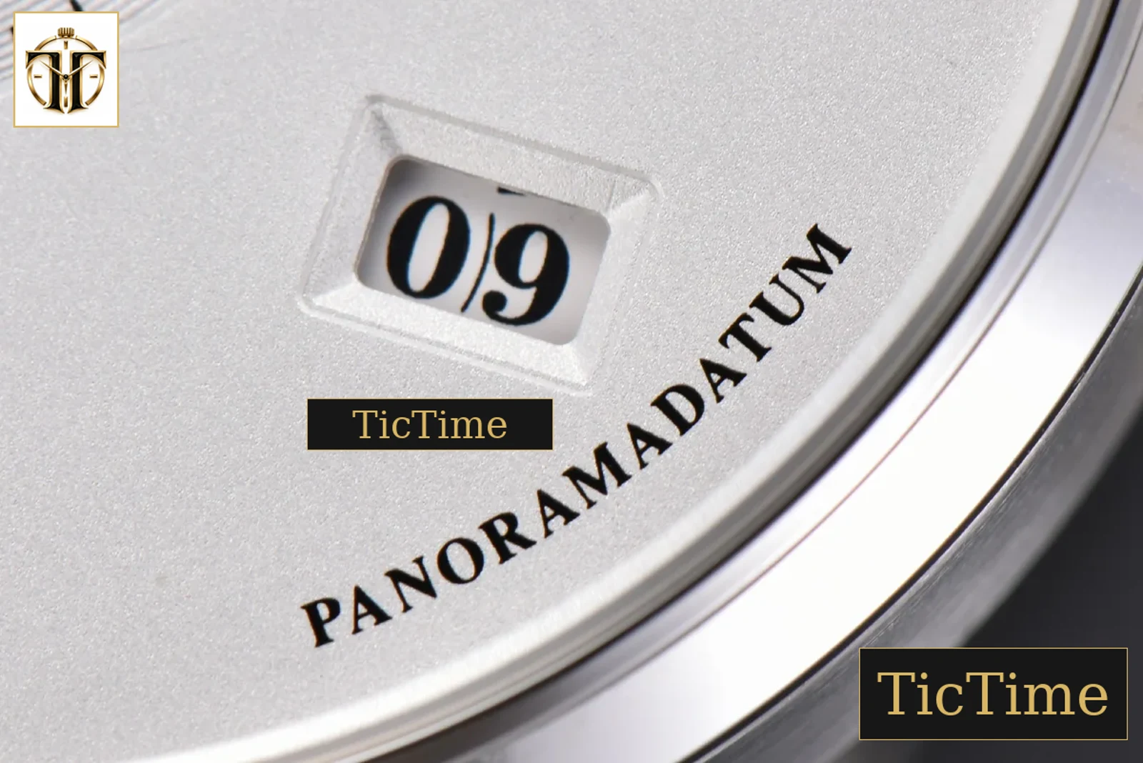 Panomatic Lunar 40mm APSF White Dial Black Leather Strap A23J — foto 9