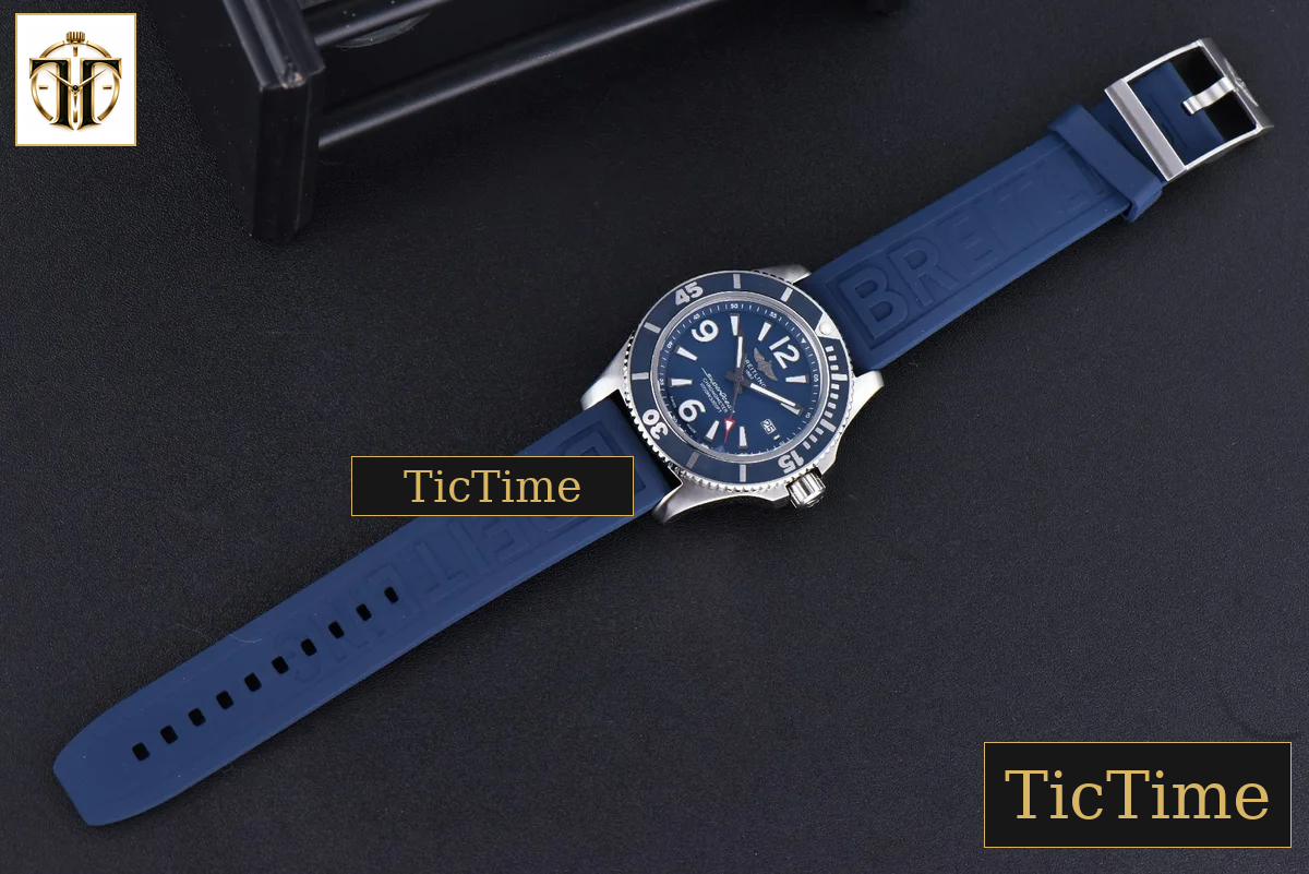 Superocean Automatic 44mm TF Blue Dial Blue Rubber Strap A2824 — foto 23