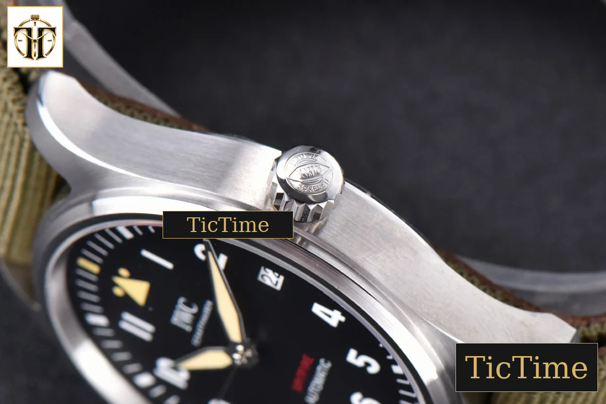 Mark XVIII IW326801 40mm MKSF Black Dial Green Nato Strap 9015 — foto 12