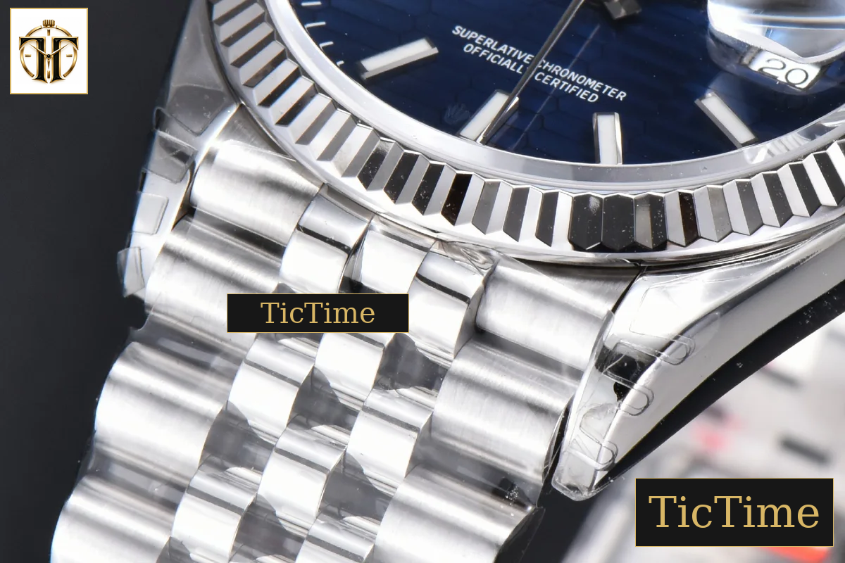 DateJust 904L 36mm VSF Blue Motif Dial Jubilee VS3235 — foto 11