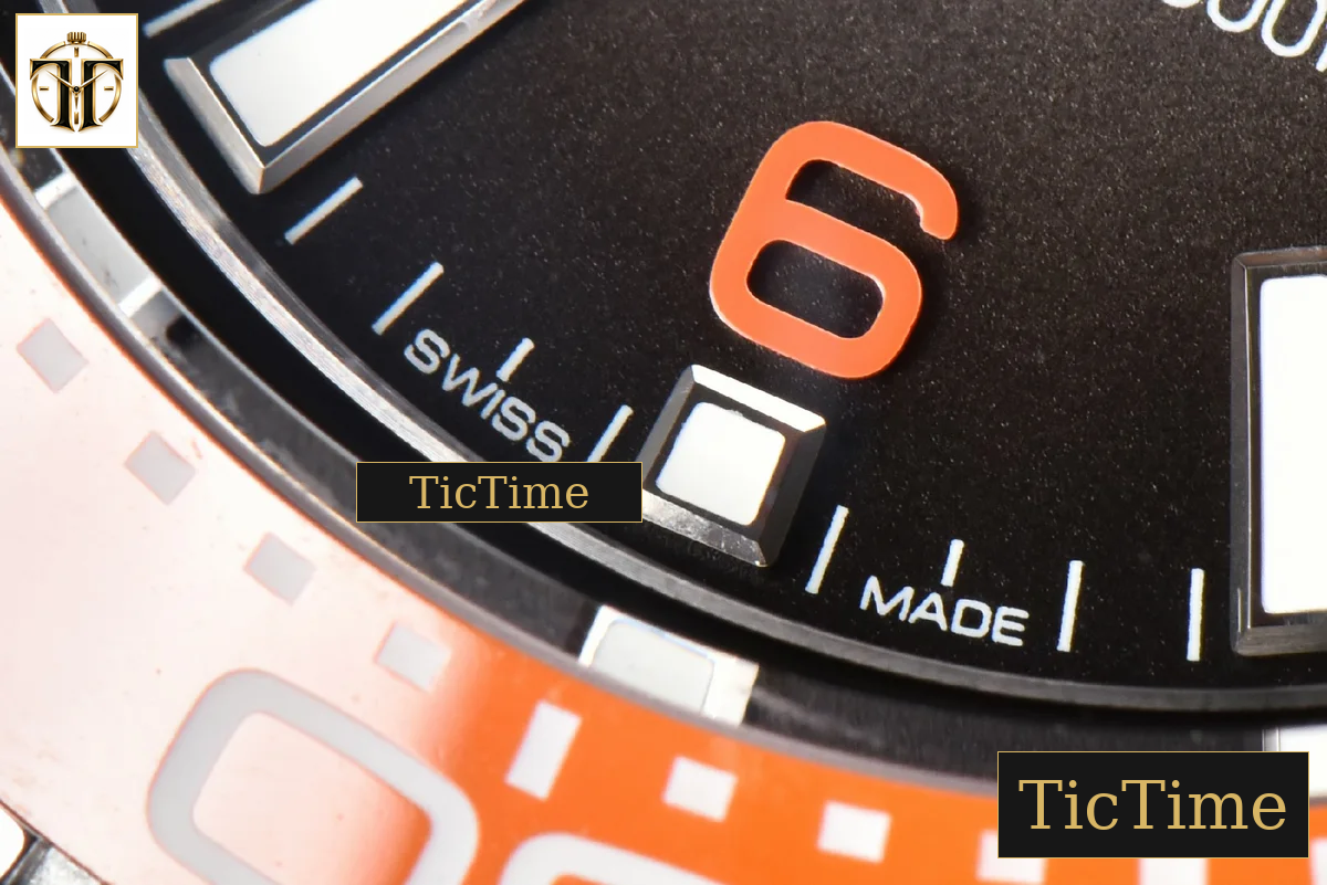 Seamaster Ultra Deep 6000M 45.5mm VSF Brown Dial Orange Bezel SS Bracelet A8912 — foto 9