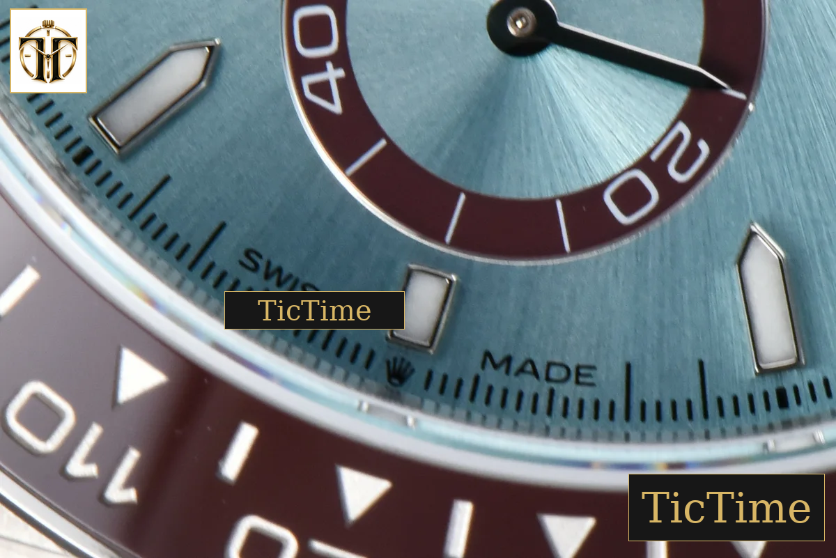 Daytona 904L 126506 40mm BPF SS Black Bezel Ice Blue Dial SS Bracelet SH4131 — foto 9