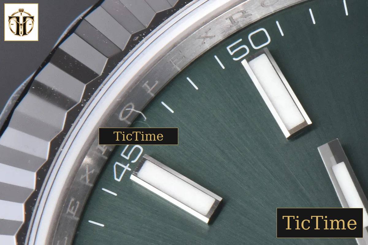 DateJust 904L Mint 126334 41mm Clean Factory Green Dial Jubilee Bracelet VR3235 — foto 6