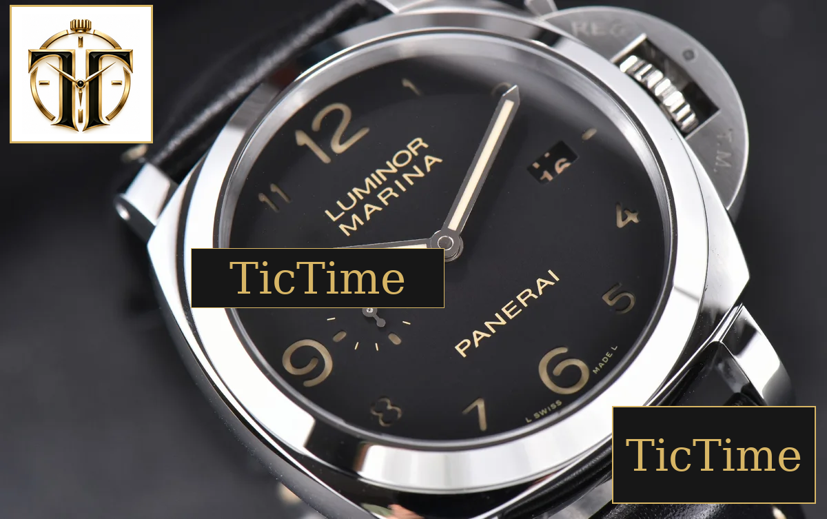 Luminor 1950 PAM320 44mm VSF Black Dial Leather Strap P9000 — foto 9