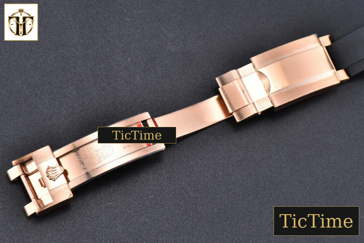 Daytona 116515 40mm Clean Factory RG Ceramic Brown Dial Digital Marker Oysterflex Strap 4130 — foto 21