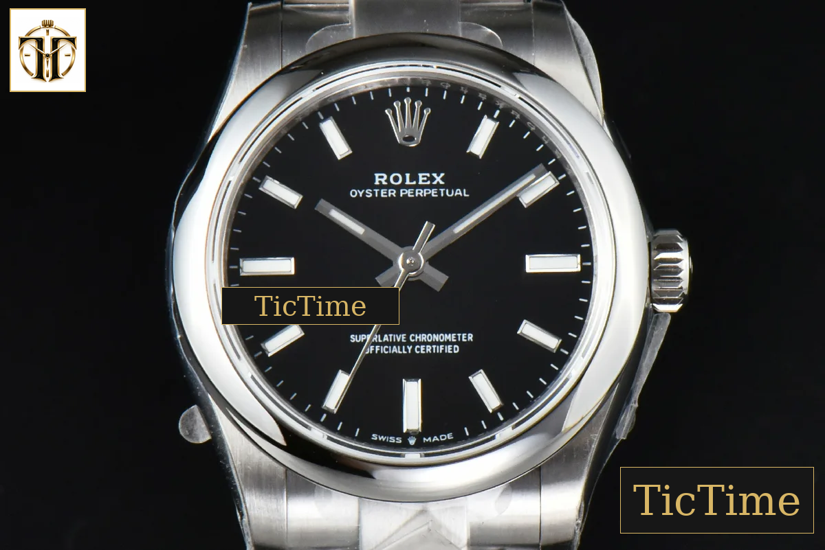 Oyster Perpetual 277200 31mm EWF Black Dial SS Bracelet A3230 — foto 2