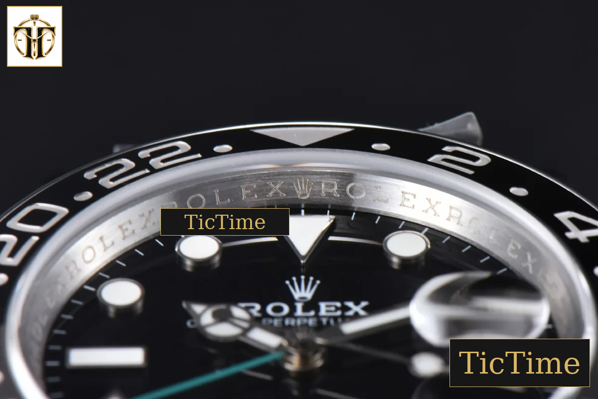 GMT Master II GRNR 904L 126710 40mm GMF Black/Gray Bezel Black Dial Jubilee Bracelet VR3285 — foto 13