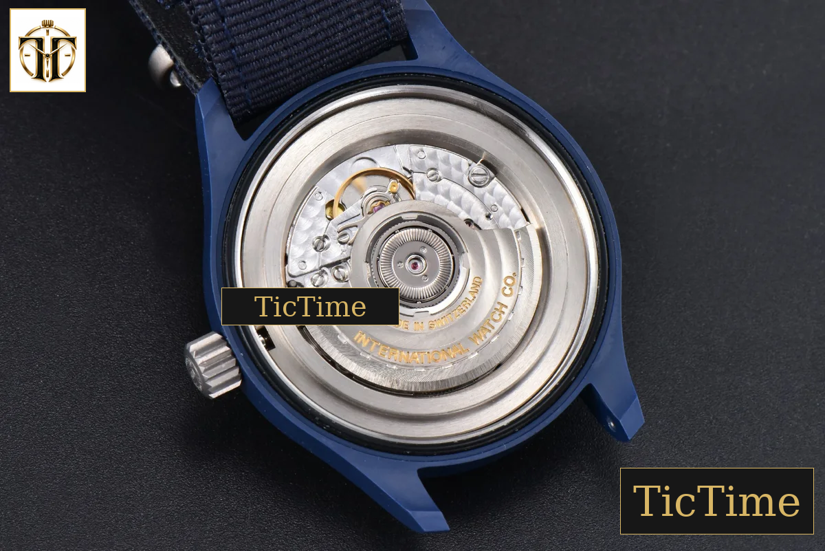 Laureus IW328101 41mm V7F Blue Ceramic Blue Dial Nylon Strap — foto 18