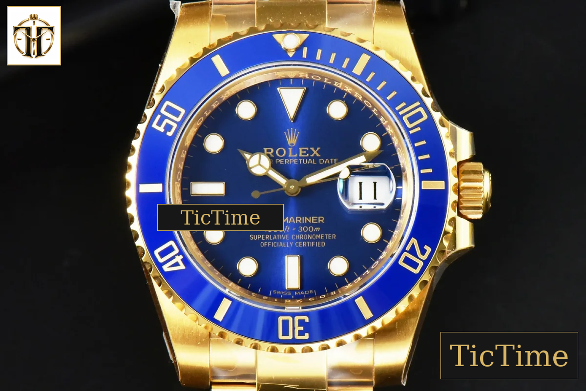Submariner LB 116618 40mm VSF YG Blue Dial YG Bracelet VS3130 — foto 2