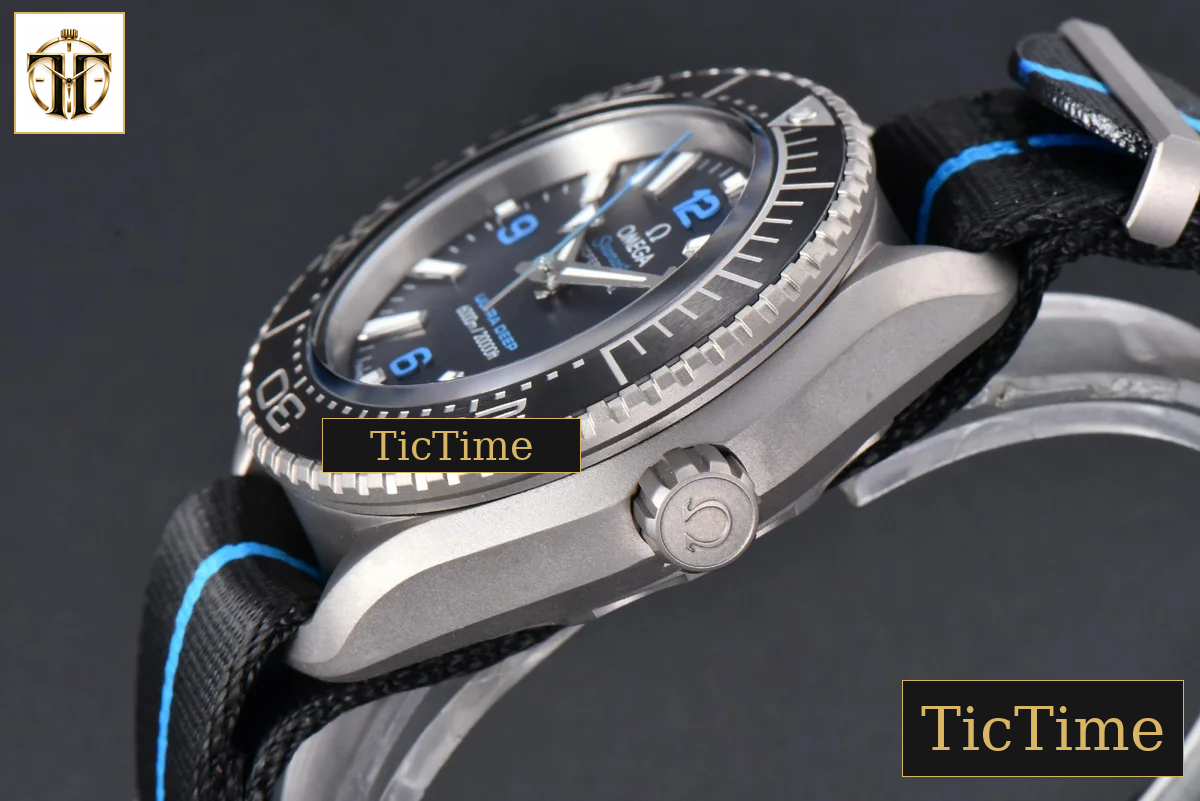 Seamaster Ultra Deep 6000M 45.5mm VSF Titanium Black Dial Nylon Strap A8912 — foto 8