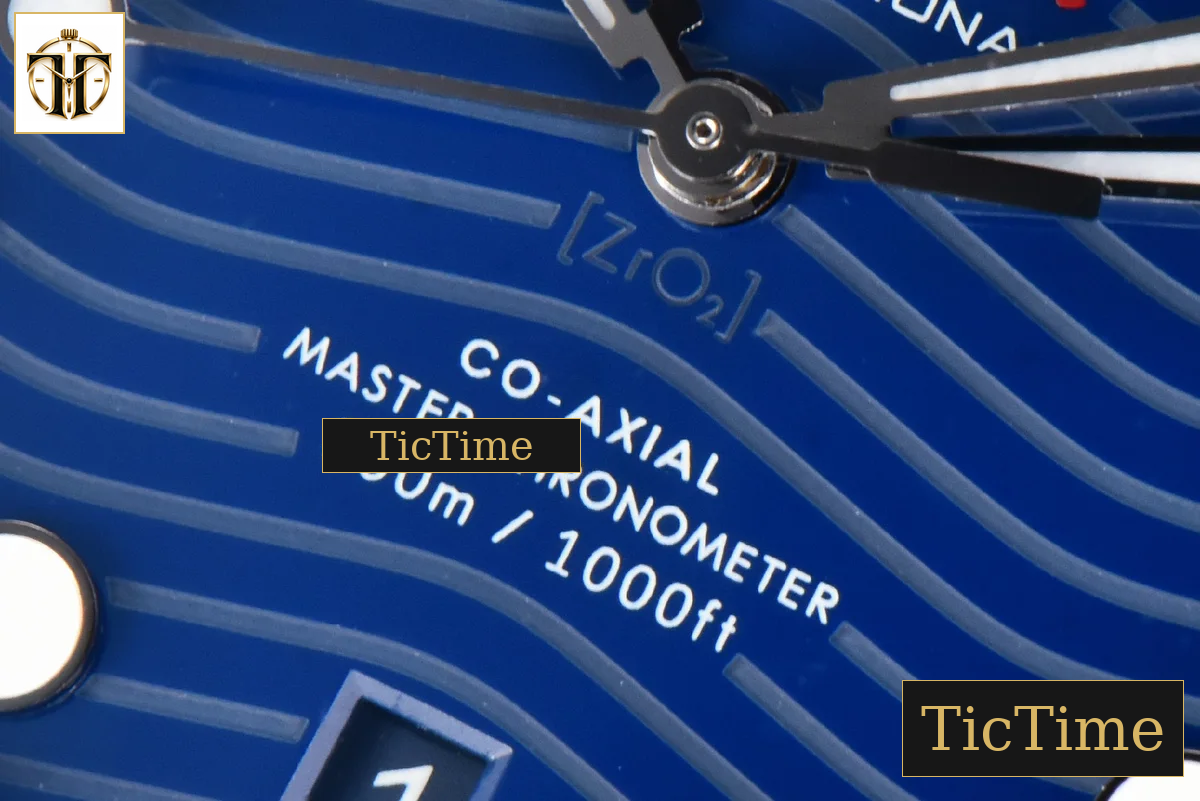 Seamaster Diver 300M 42mm ZF Blue Ceramic Blue Dial Blue Rubber Strap A8800 — foto 7