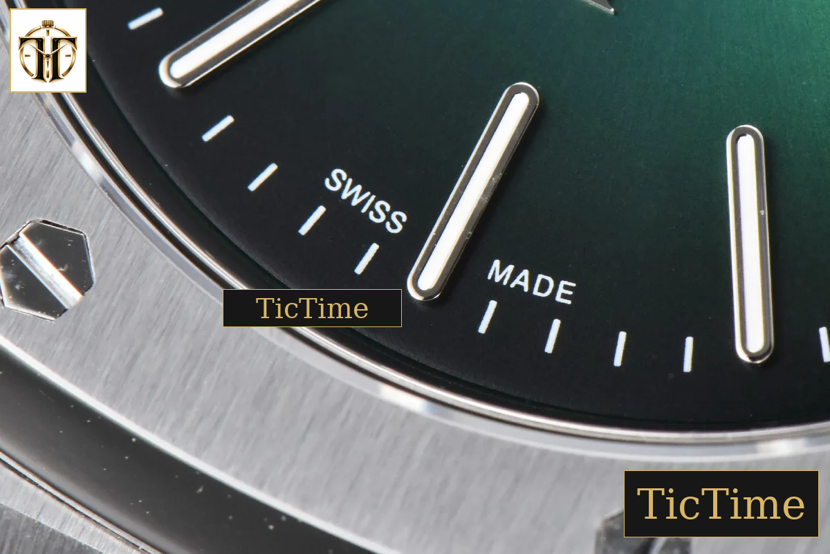 Royal Oak “50th Anniversary” 16202 39mm ZF Green Gradient Dial SS Bracelet A7121 — foto 9