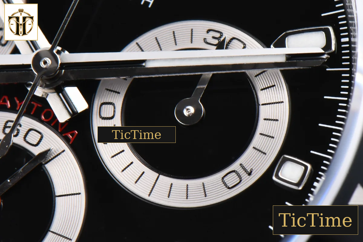 Daytona 116500 ZF SS Black Dial SS Bracelet SA4130 — foto 8